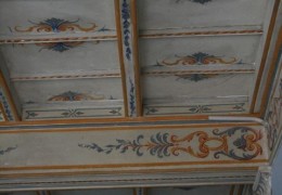 Restauro soffitto decorato