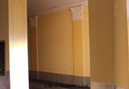 Decorazione scala condominiale