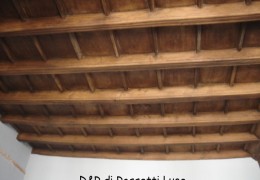 Dopo il restauro - finitura a cera d'api